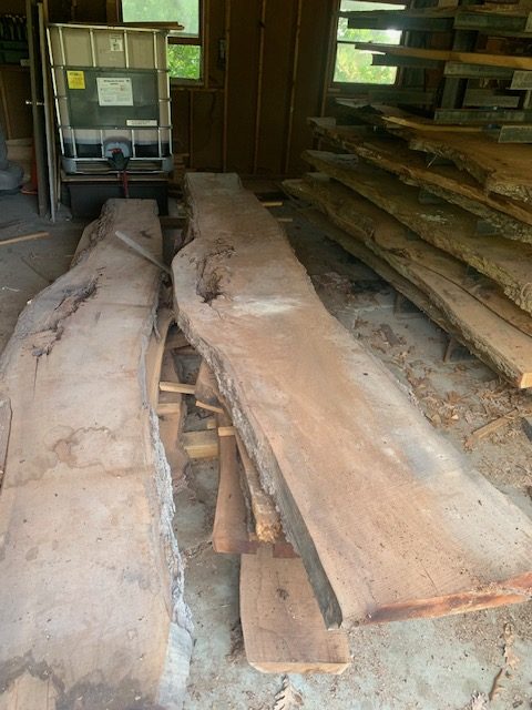 13′ Walnut Slabs
